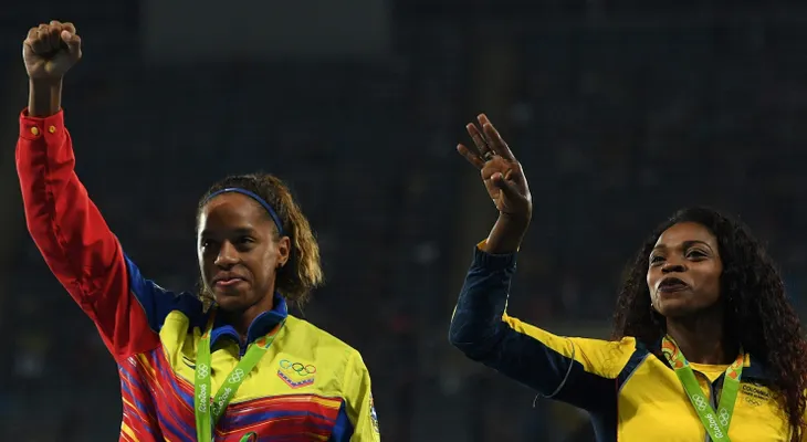 La venezolana Yulimar Rojas gana el oro en triple salto, plata para la colombiana Ibargüen