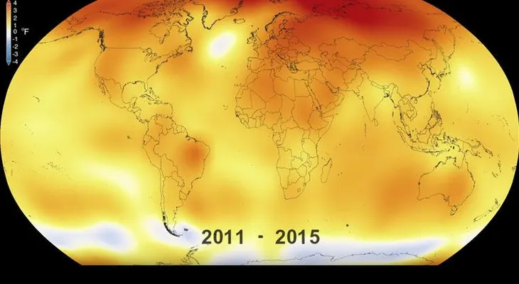 La Nasa muestra en 30 segundos cómo ha cambiado el clima (VIDEO)