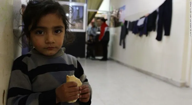 Con 0,50 dólares podrás alimentar a 20 mil niños sirios refugiados