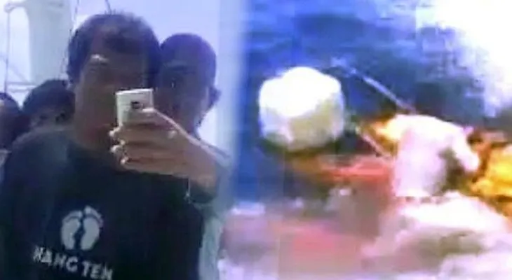Impactante video: Matan a una persona en alta mar mientras ríen y se hacen 'selfies'  