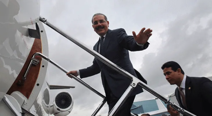 Presidente Danilo Medina parte hacia Colombia