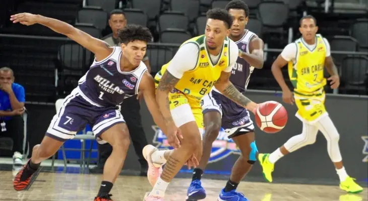 San Carlos logra su primer triunfo en el 50 TBS Distrito 2026 al vencer 83-64 a El Millón
