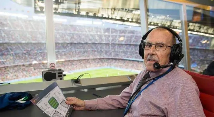 Fallece Manel Vich, la voz del Barcelona durante 59 años