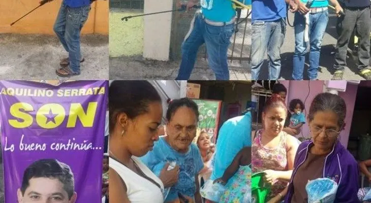 Proyecto diputado Serrata realiza charlas y fumigación contra el zika