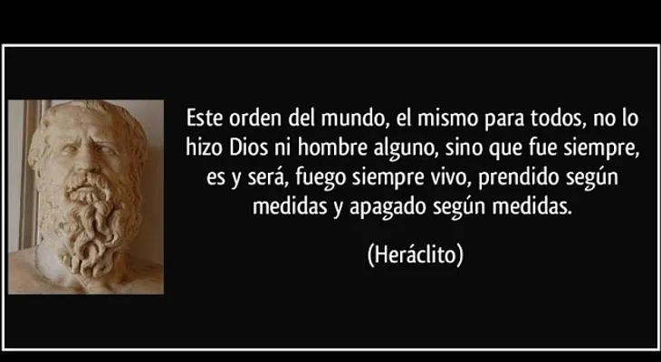 Heráclito: todo cambia y nada permanece