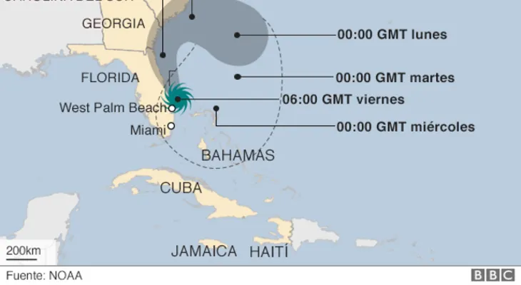 ¿Volverá a golpear Florida el huracán Matthew la próxima semana?