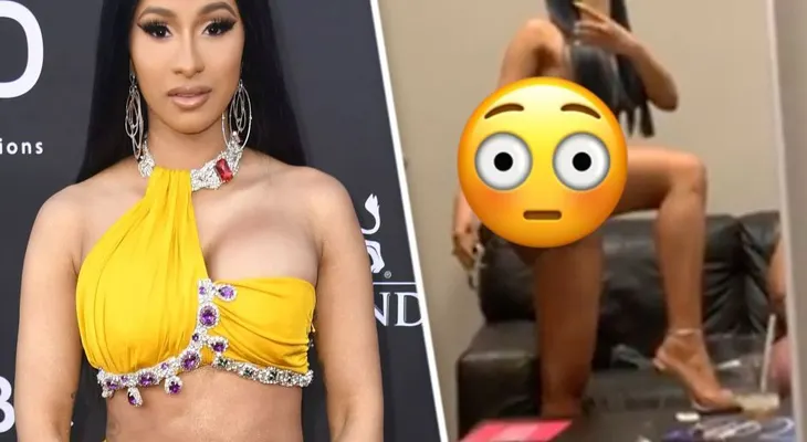 Cardi B dando de qué hablar; realizó un video totalmente desnuda 