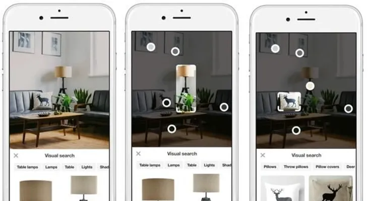 Pinterest permitirá comprar con solo tomar fotografías de un producto