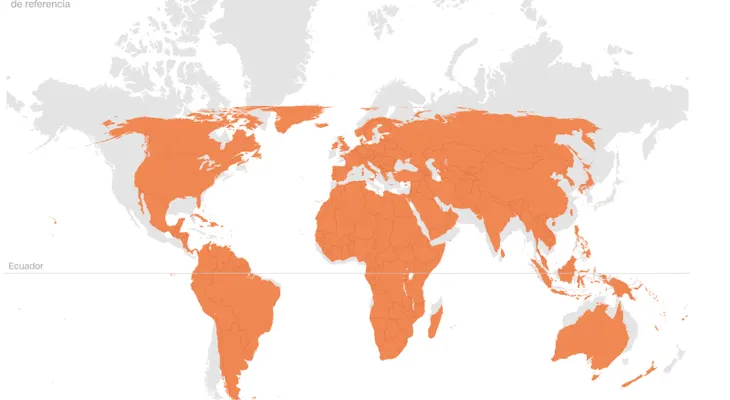 ONU adopta el mapa Equal Earth para corregir la distorsión de tamaños de la proyección Mercator