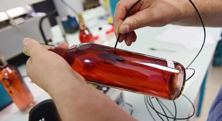 Mujer roba botella de vino para ver al novio en la cárcel