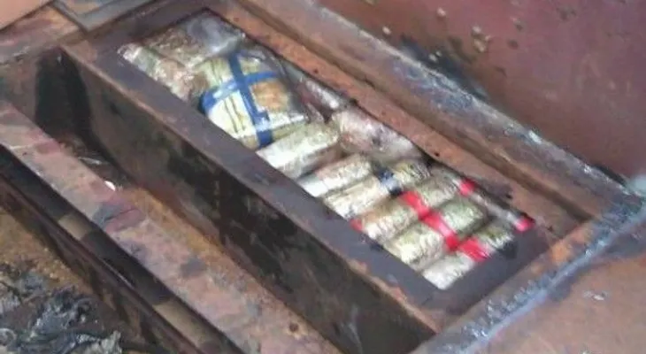 42 paquetes de drogas en cola de patanan decomisado por la DNCD