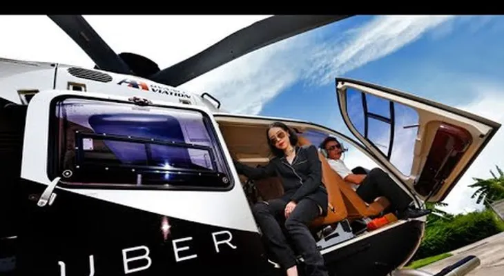 Uber ofrece sobrevolar en helicóptero la ampliación del canal de Panamá