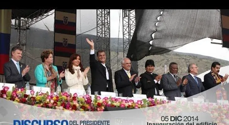 Ministro de Relaciones Exteriores participa en inauguración sede de Unasur