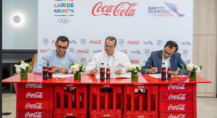 Coca-Cola será refresco oficial de los Juegos Centroamericanos 2026