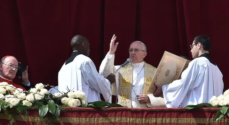 Siria, refugiados, Venezuela y el cambio climático en el mensaje de Pascua del papa