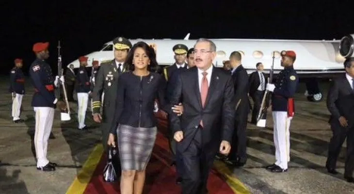 Presidente Danilo Medina llega a República Dominicana desde NY