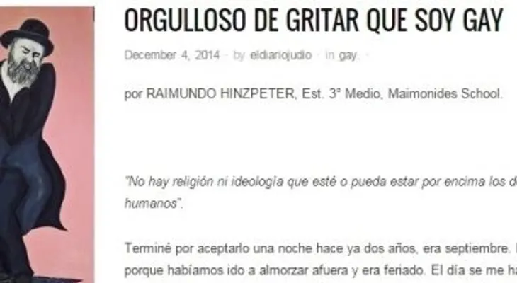 Carta a un homosexual orgulloso