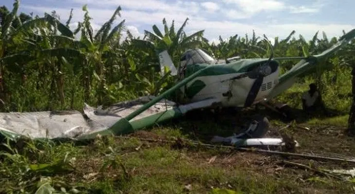 Cae una avioneta en Mao y el piloto resulta herido