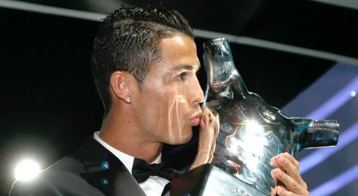 CR7 gana premio al mejor futbolista de Europa 