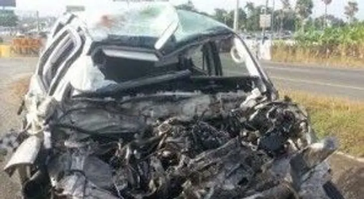 Dos muertos en accidente de tránsito en la autopista Duarte