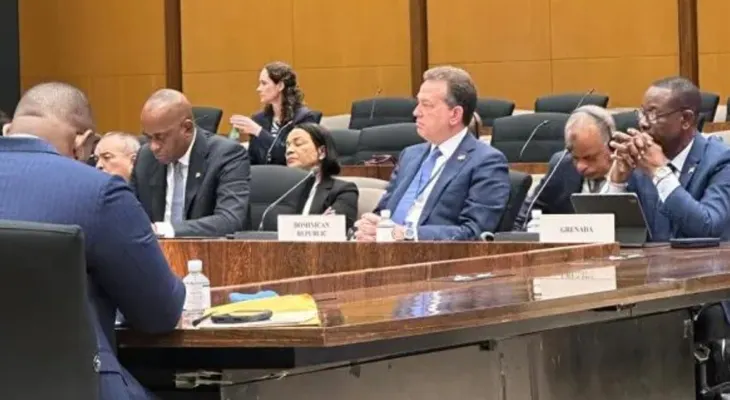 Canciller Bisonó propone cinco ejes de cooperación entre EE. UU. y el Caribe en Washington