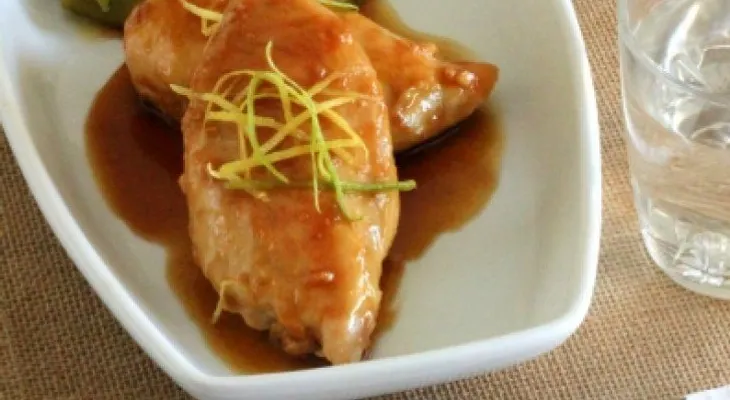  Receta fácil: Pechugas de pollo glaseadas con miel y limón