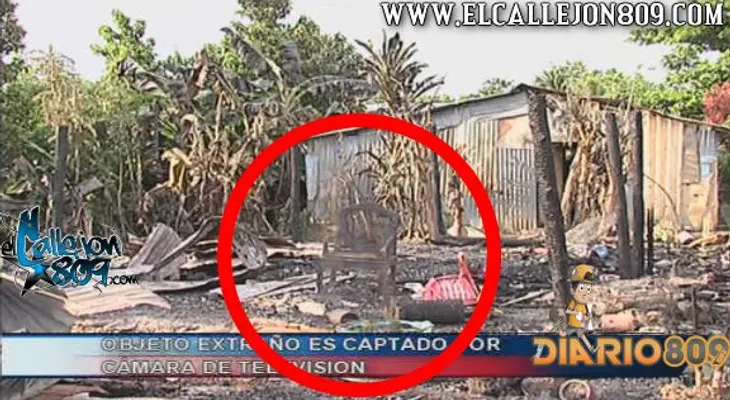 Fantasma aparece en pleno reportaje de TV 