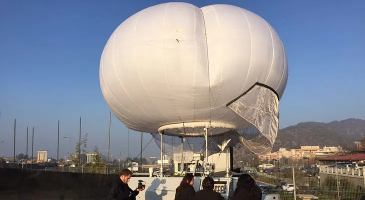 Autoridades en Chile monitorearán las calles con globos aerostáticos