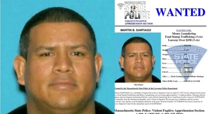 Dominicano Martin Santiago, acusado de lavar US$1.5MM y fraude al gobierno huye de los federales