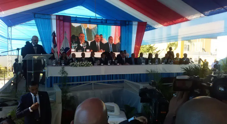 Danilo Medina inauguró un Centro de Atención Primaria en el municipio Villa La Mata