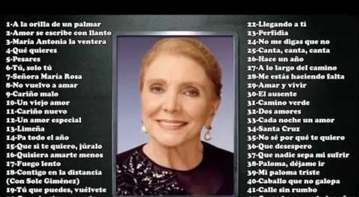 Muere la cantante María Dolores Pradera a los 93 años