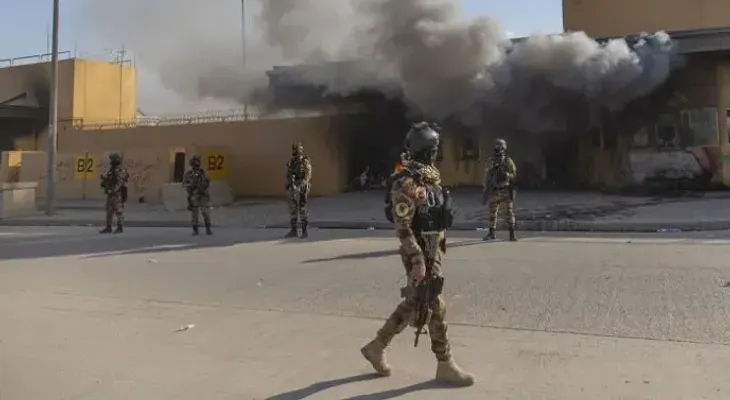 Al menos dos heridos en ataque con cohetes cerca de embajada de EEUU en Irak