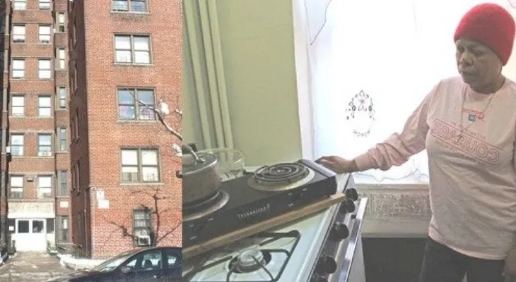 Inquilinos dominicanos residentes en edificio del Bronx sufren por falta de gas en edificio