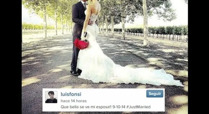 ¡Se casó Luis Fonsi!