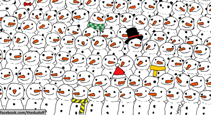 En este dibujo hay un panda: ¿lo puedes encontrar?