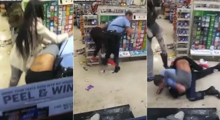 La violenta reacción de dos mujeres acusadas de robo en un mercado de Filadelfia