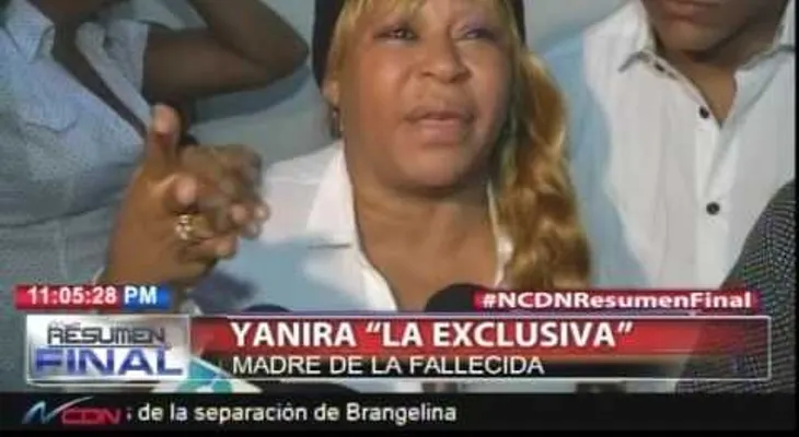 Desgarradoras escenas de dolor en velorio hija de Yanira "La Exclusiva" (VIDEO)