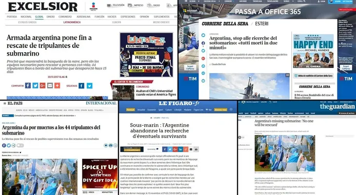 Ponen fin a búsqueda submarino y decisión no cae bien 