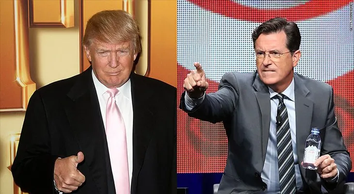 Donald Trump le dice que sí a Stephen Colbert