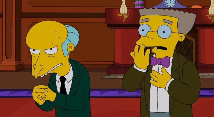 ¿Finalmente le confesará Smithers su amor al señor Burns?