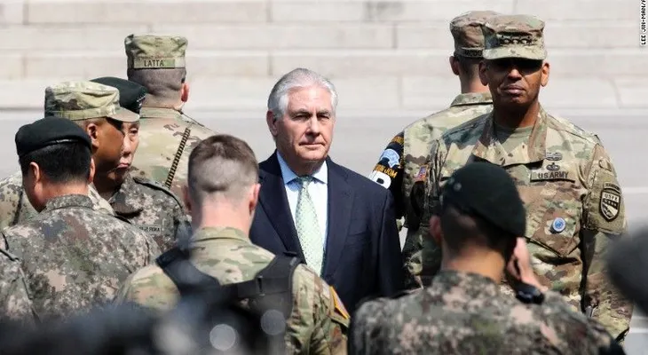 Tillerson sobre Corea del Norte: "La política de paciencia estratégica ha terminado"