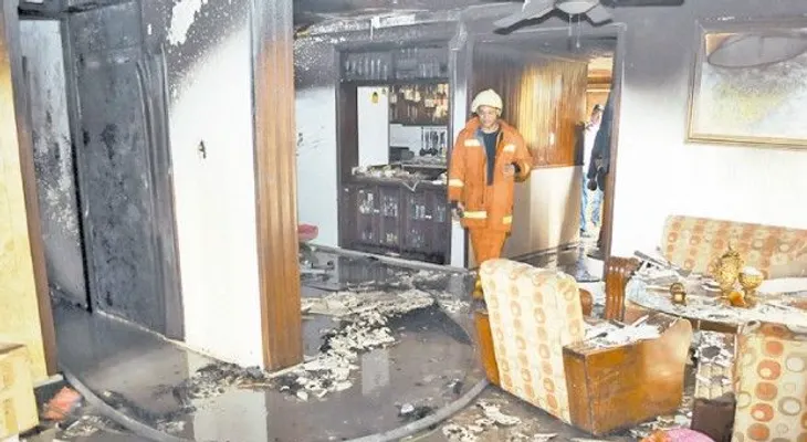 Incendio devora un apartamento en La Esperilla