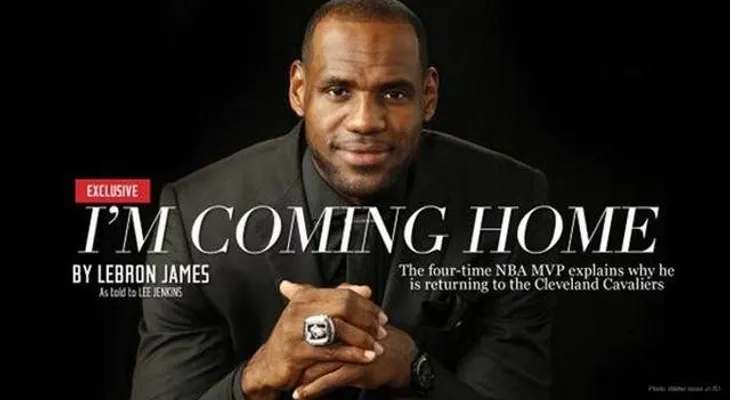 LeBron James anuncia su regreso a los Cavaliers