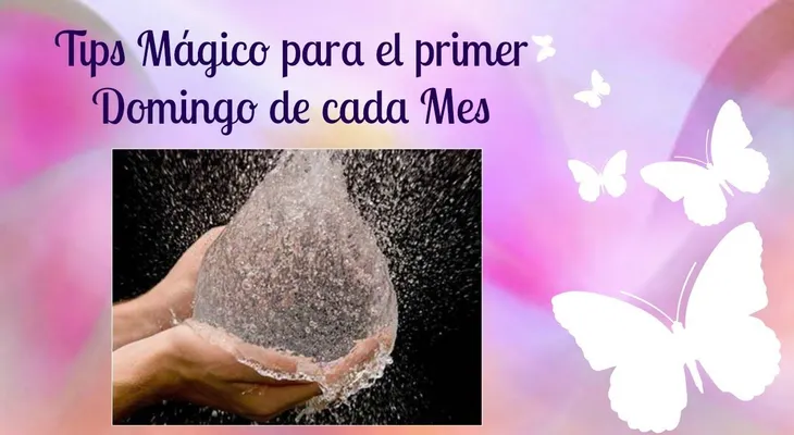 Bienestar y prosperidad: lavarte las manos con agua de sal 1er domingo de cada mes