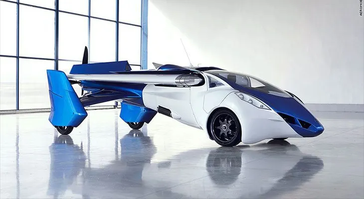 El auto volador listo para despegar (VIDEO)
