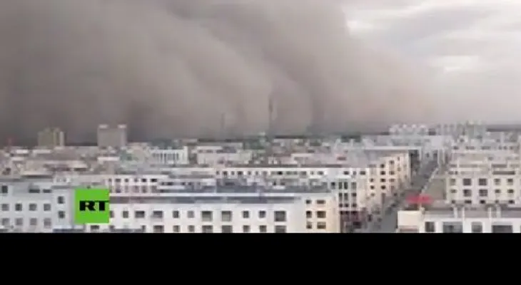 Terrorífica tormenta de arena desata el pánico en China