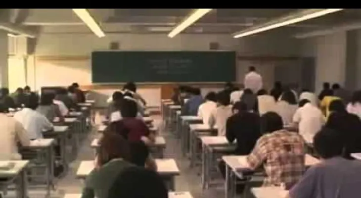 Miren como copian los chinos en un examen (VIDEO)