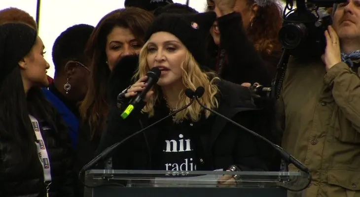 Madonna: "Decir que quería volar la Casa Blanca fue sacado de contexto"
