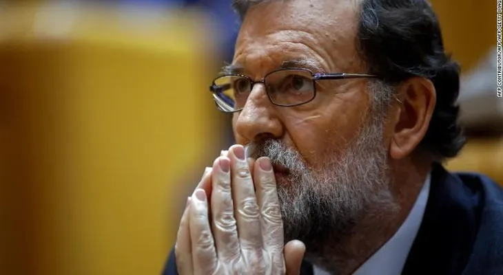 Mariano Rajoy, a punto de dejar de ser jefe de  gobierno español en una moción de censura