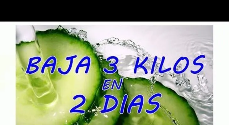 Rebajar 3 Kilos en 2 Días con la famosa Dieta del Pepino